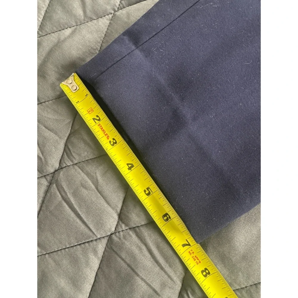 J.Crew 365 Cameron Dress Pants Womens 20 Blue Flat Front Straight Leg Outdoor